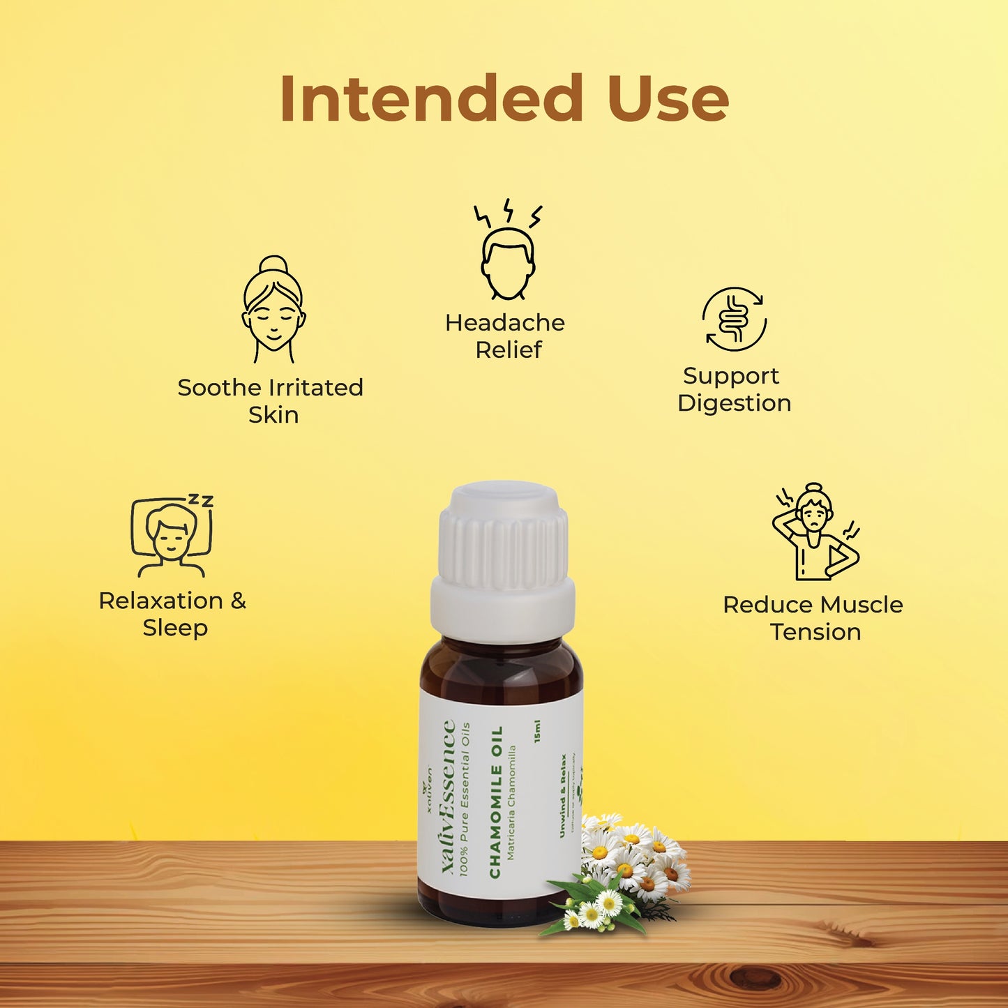 XalivEssence Chamomile Essential Oil 15ml